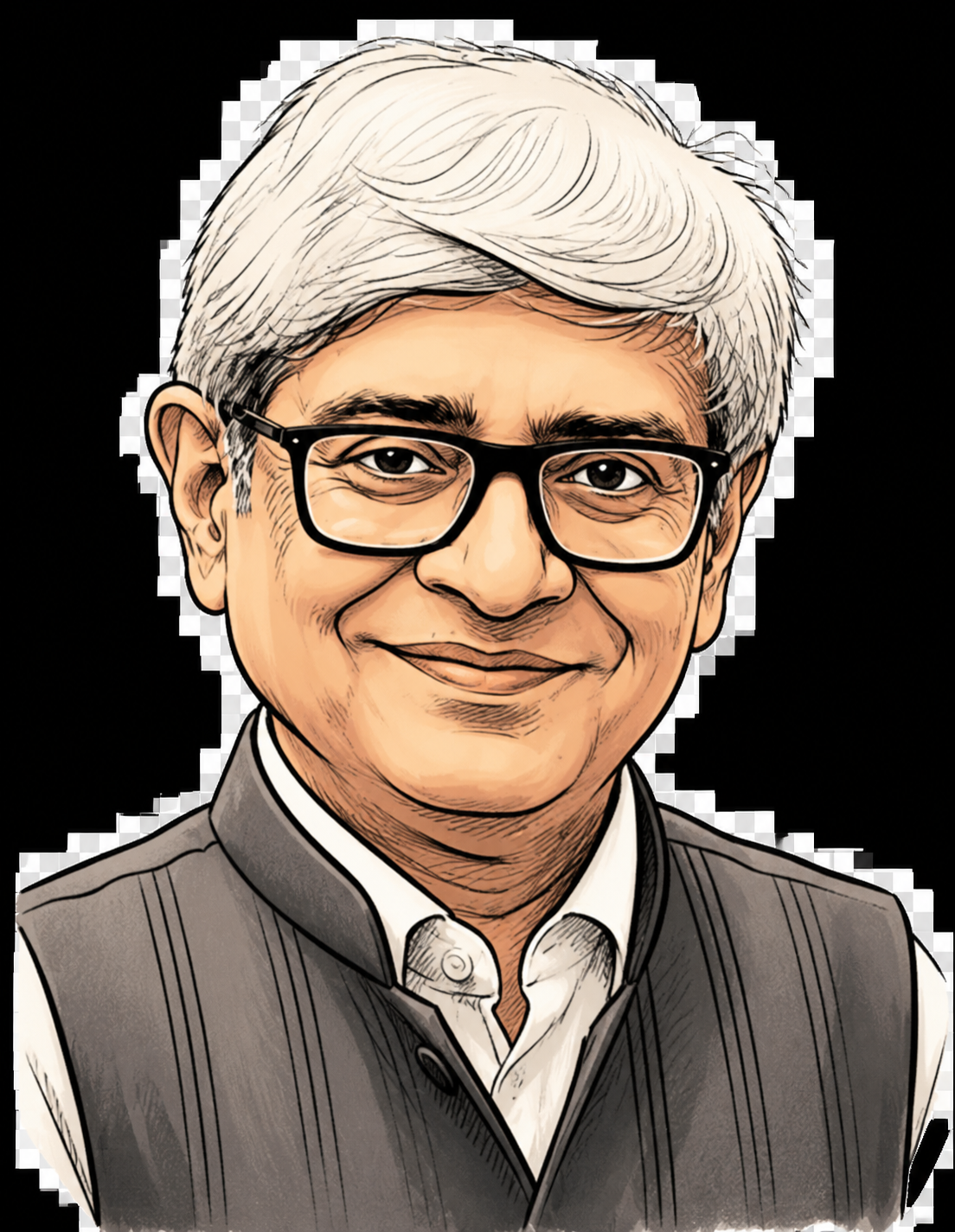 Portrait of Bibek Debroy