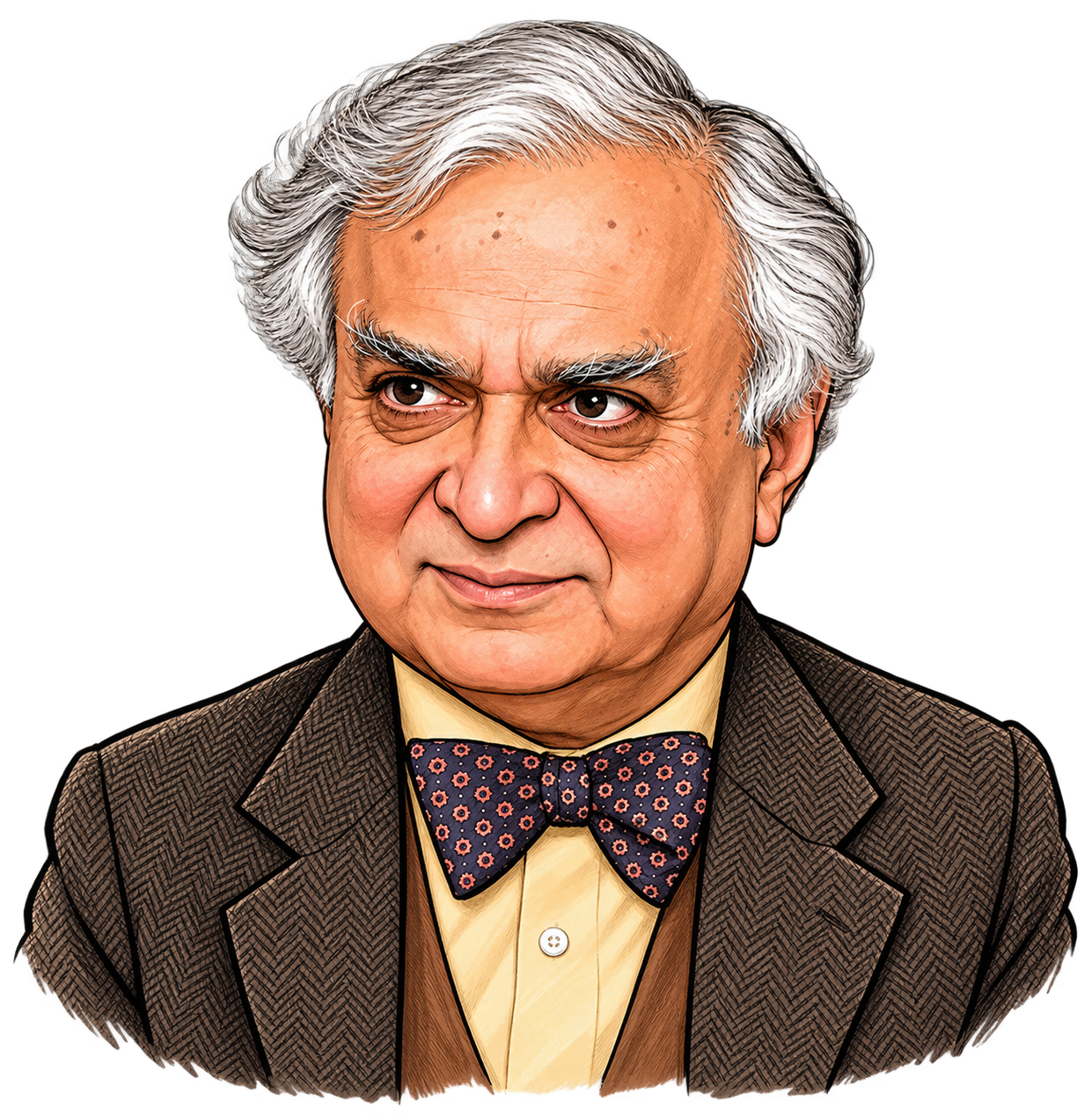 Portrait of Deepak Lal