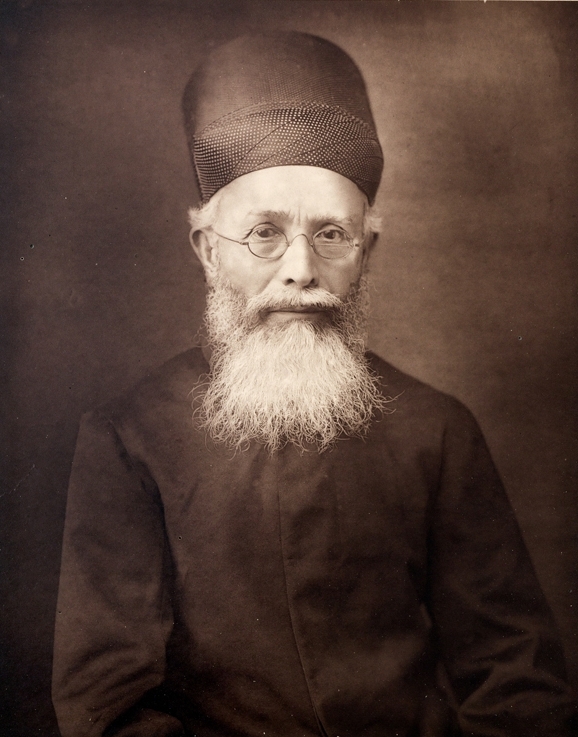Portrait of Dadabhai Naoroji